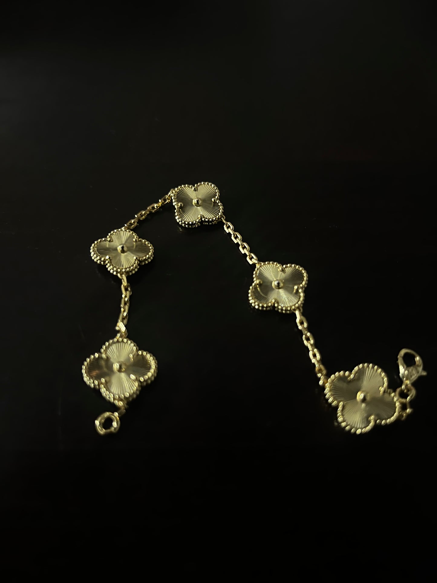 Golden bracelets